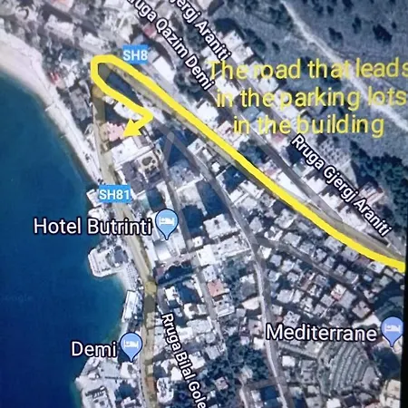 Apartment Alma Sarandë Exterior foto